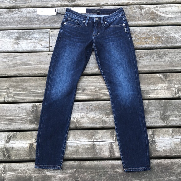 NWT Silver Jeans Tuesday Skinny Low Rise - Picture 7 of 11